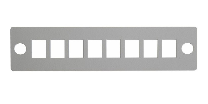Фото Сменная планка Rexant для 8 оптических адаптеров SC/ 16 LC Duplex (уп. 10 шт) {50-5305-1}