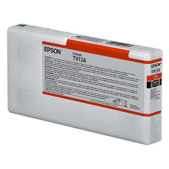 Фото Картридж Epson T913A оранжевый для SC-P5000 {C13T913A00}