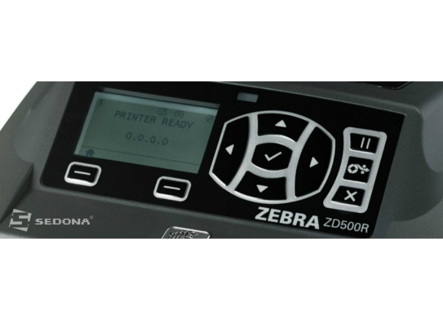 Фото Принтер Zebra TT ZD500R; 300 dpi, USB/Serial/Parallel/Ethernet, UHF RFID {ZD50043-T0E2R2FZ} (2)