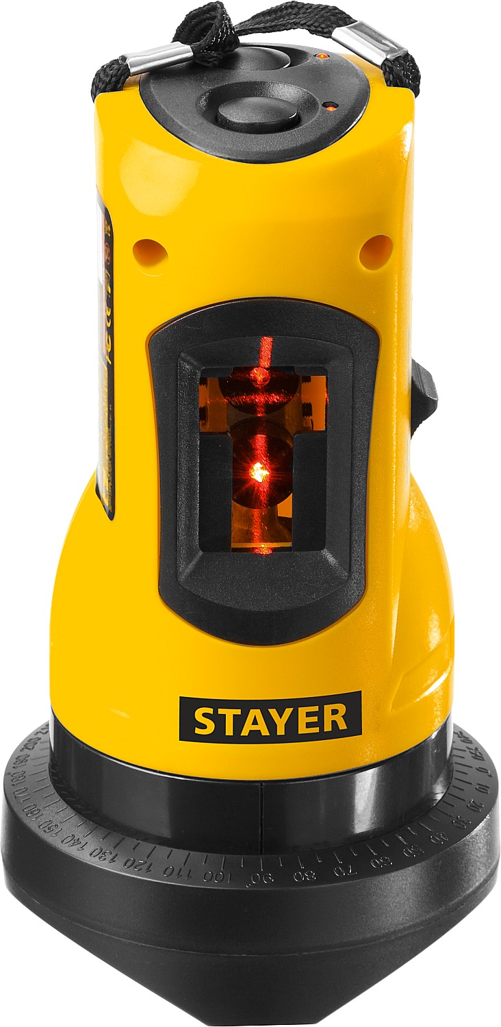 Фото STAYER SLL-1 нивелир лазерный, 10 м, точн. +/-0,5 мм/м {34960}