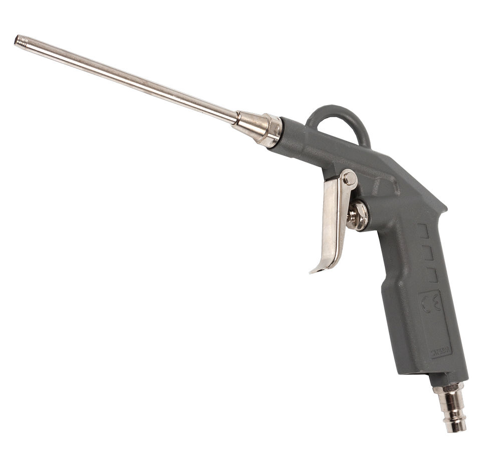 Фото Пистолет обдувочный Quattro Elementi длинный носик, разъем EURO, профи {770-896} (3)