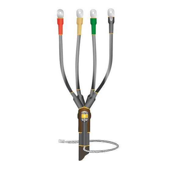 Фото Муфта кабельная концевая универс. 1кВ 1ПКВ(Н)ТпбНнг-LS-4х(150-240) с болтовыми наконечниками Нева-Транс Комплект 22040084