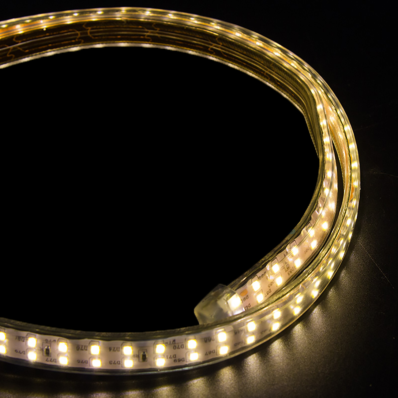 Фото Светодиодная лента LED NEON-NIGHT (6.5x17 мм, теплый белый, SMD 2835, 180 LED/м, 220 В) {142-202}