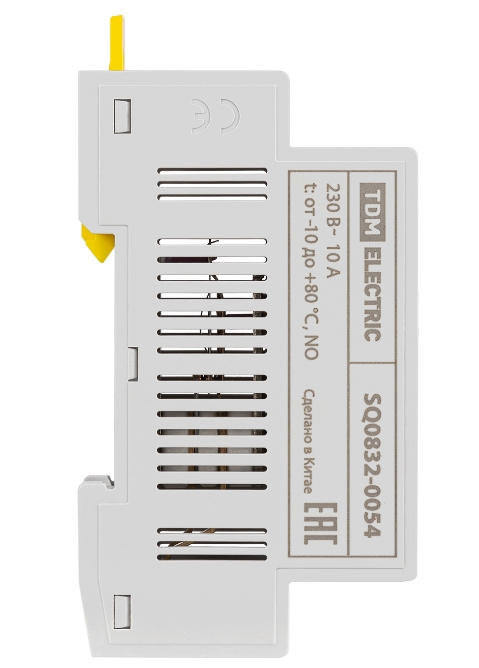 Фото Термостат модульный ТМ-1 NO (охлаждение) на DIN-рейку, 10 А, 230 В, от -10 до +80 °C TDM {SQ0832-0054} (4)