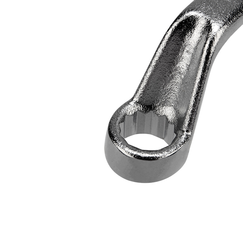 Фото Ключ накидной коленчатый Rexant 10х13 мм, хром {12-5857-2} (1)