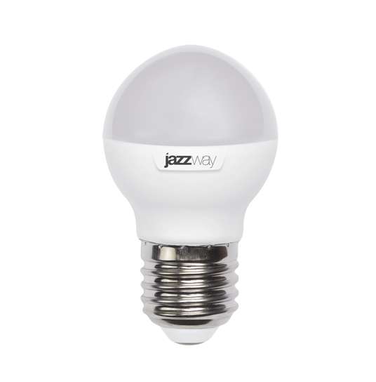 Фото Лампа светодиодная PLED-SP-G45 7Вт шар 3000К тепл. бел. E27 540лм 230В JazzWay 1027863-2 {1027863-2;4690601027863}