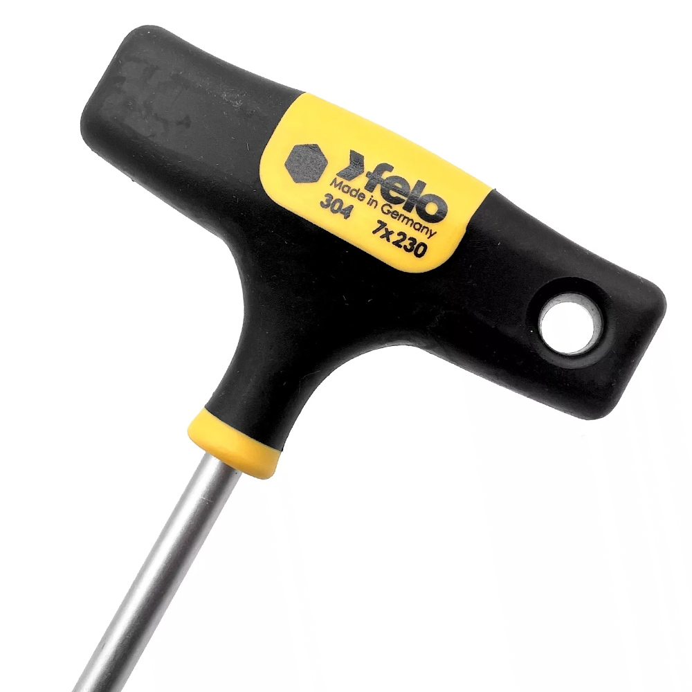 Фото Felo Ключ Т-образный 7 мм, стержень 230 мм (30407880) {30407860} (4)