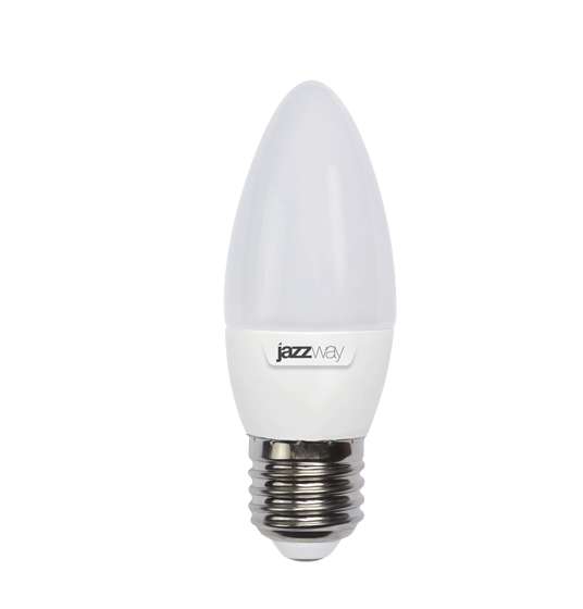 Фото Лампа светодиодная PLED-SP C37 9Вт свеча 3000К тепл. бел. E27 820лм 230В JazzWay {4895205001923;5001923A}