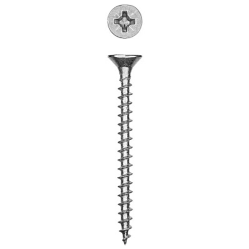 Фото Саморезы СУ-Б универсальные, 50 x 4.5 мм, 2 500 шт, белый цинк, ЗУБР {300370-45-050}