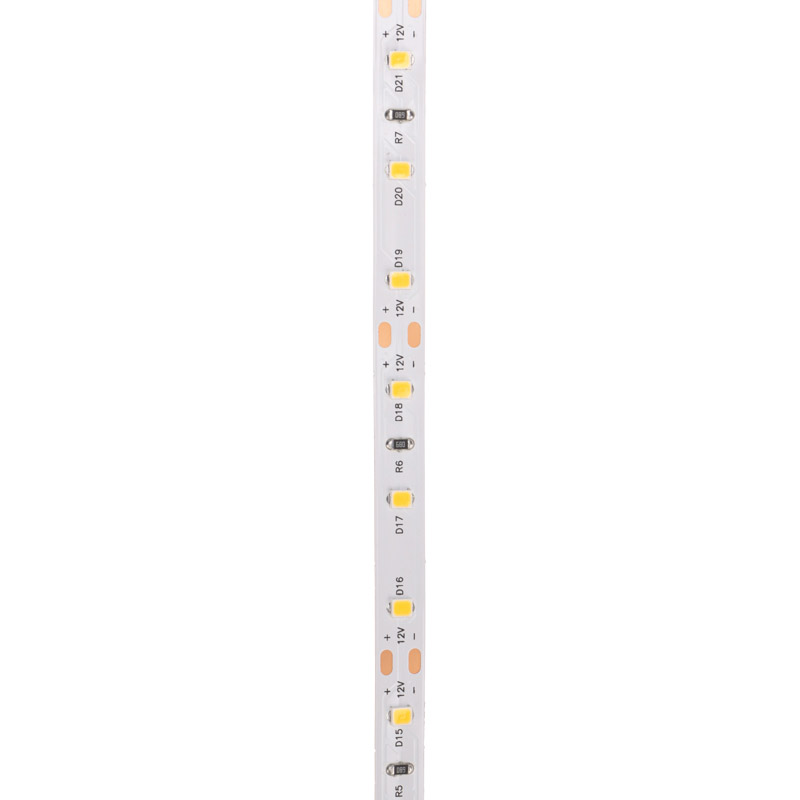 Фото Лента светодиодная 12В, SMD2835, 9,6Вт/м, 60 LED/м, 4000K, 8мм, 5м, IP20 REXANT {141-214} (3)