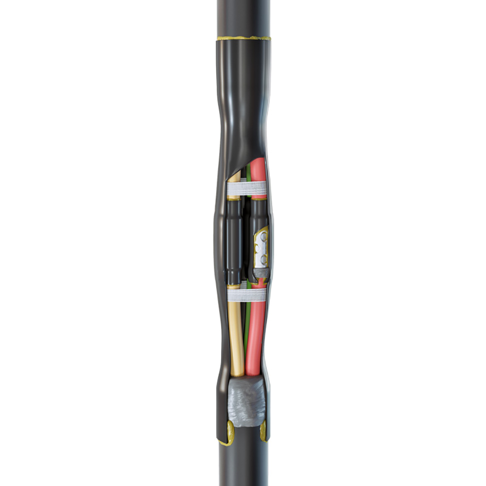 Фото Соединительная муфта 4РСТ-1-35/50(Б), для 4-хжильных кабелей, с резиновой изоляцией (с болтовыми наконечниками), КВТ {72908}