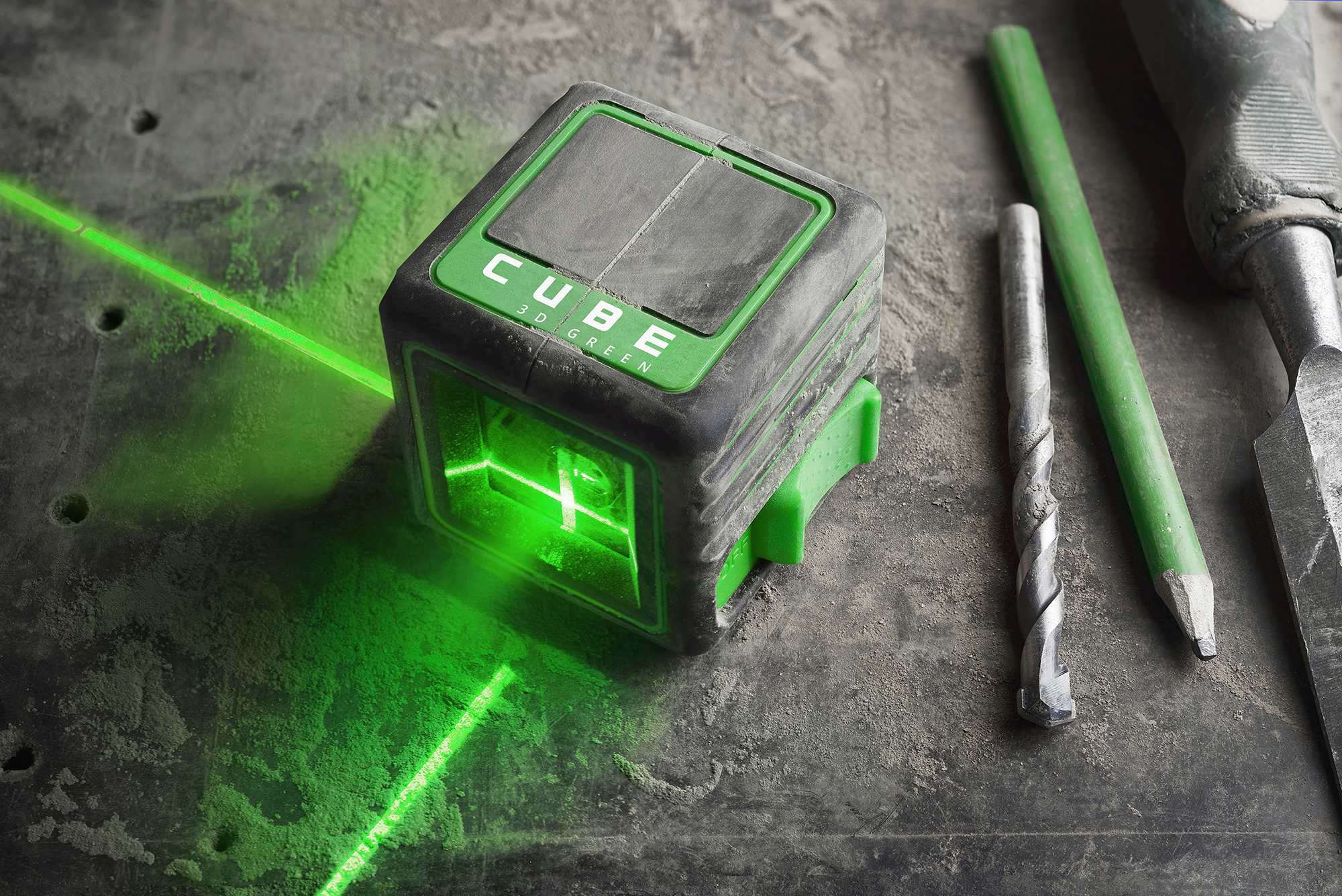 Фото Лазерный уровень ADA Cube 3D Green Professional Edition {А00545} (5)