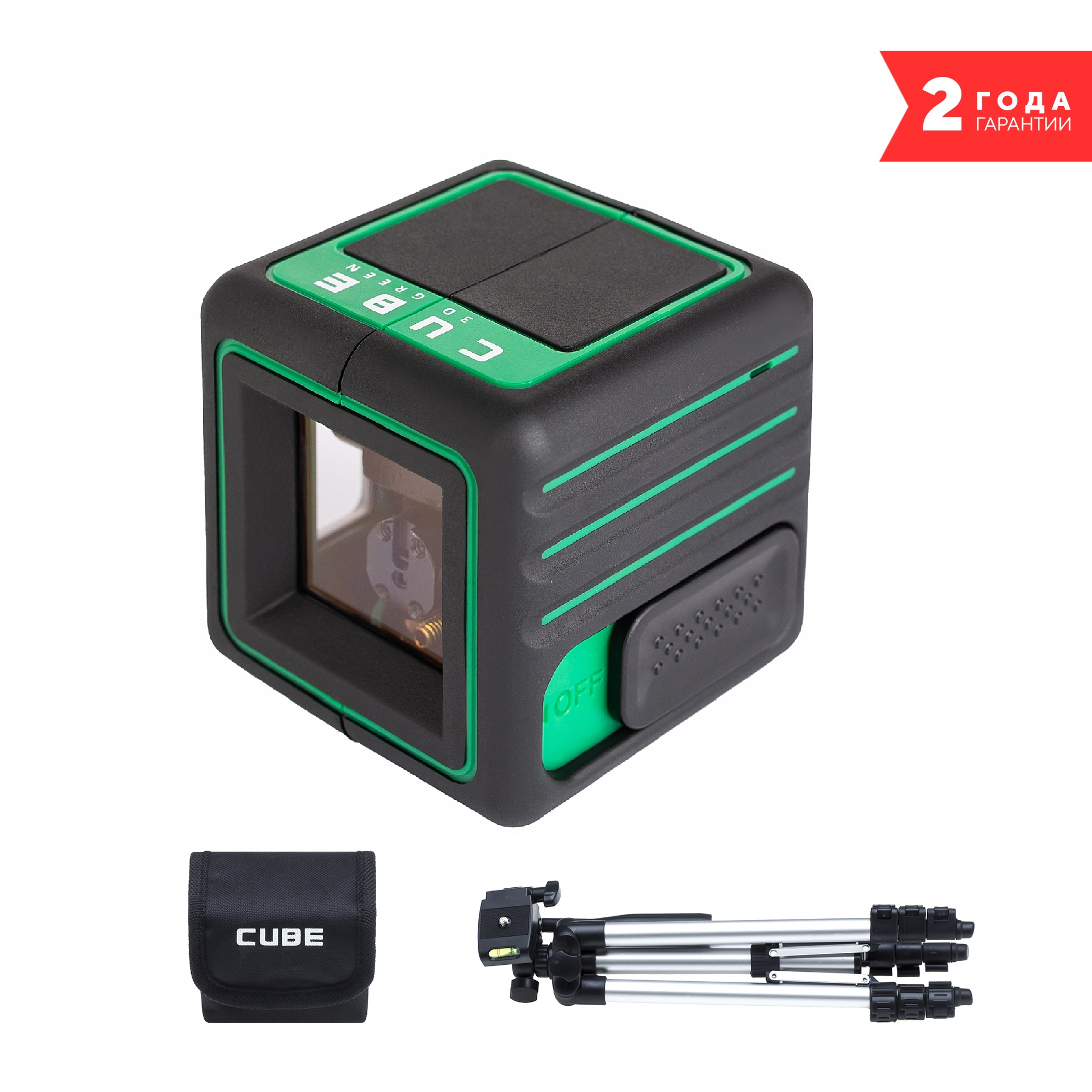 Фото Лазерный уровень ADA Cube 3D Green Professional Edition {А00545}