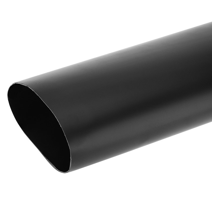 Фото Термоусаживаемая трубка клеевая REXANT 115,0/19,0 мм, (6:1) черная, упаковка 1 м {23-0115}