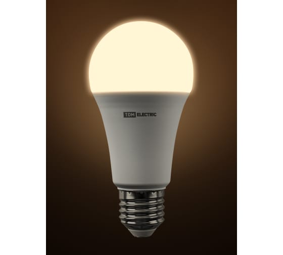 Фото Лампа светодиодная А60 20 Вт, 230 В, 3000 К, E27 TDM {SQ0340-0493} (2)