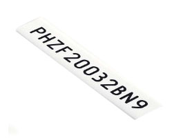 Фото Муфта термоусаживаемая безгалогеновая PHZF Partex для печати 38.1 / 12.7 мм, рулон 25 м, белый {PHZF30381BN9} (1)
