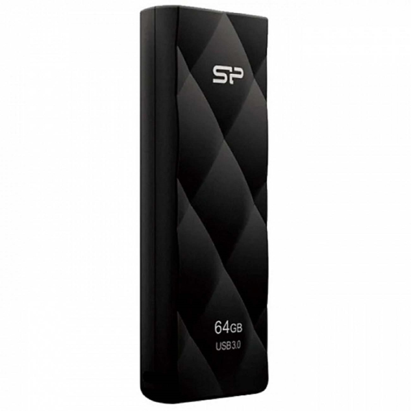 Фото Флеш накопитель 64Gb Silicon Power Blaze B03, USB 3.2, черный {SP064GBUF3B03V1K}