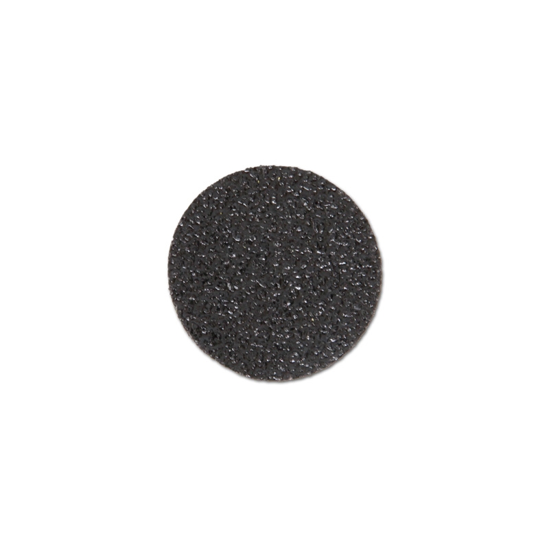Фото Противоскользящий напольный знак "Круг", крупнозернистый, черный, Ø 70 мм (50 шт.) {M4SV50K701}