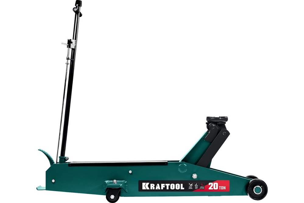 Фото Подкатной домкрат KRAFTOOL HIGH-LIFT, 20 т, 220 - 680 мм, для тяжелой техники {43455-20} (4)