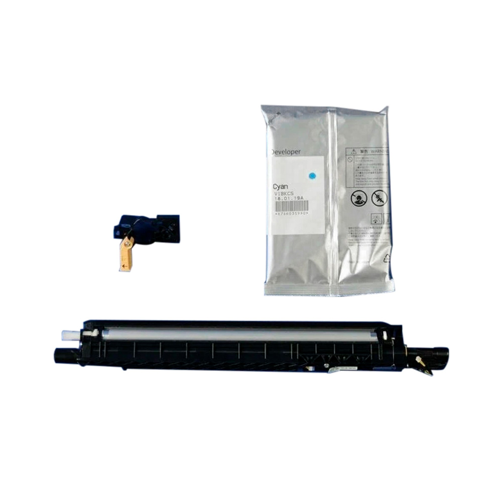 Фото Блок проявки+девелопер XEROX VersaLink C7020/7025/7030 голубой  (607K07280/607K07281) (1)