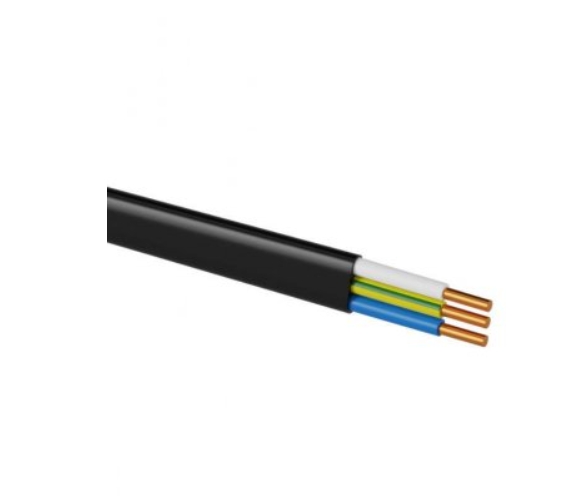 Фото Кабель ВВГ-П нг(А)-LS 3х4 ок(N,PE)-0,66 ГОСТ на катушке (100м) TDM {SQ0117-0558}