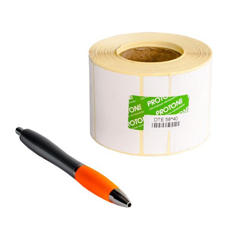 Фото Этикетка Proton 58 x 60 мм DTE (1 ряд, 500 шт, втулка 40) {AZR22ART1803154305}