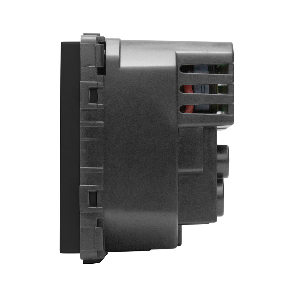 Фото Розетка черная, электрическая, USB-A, USB-C, модуль, Vell {BK-EUAC} (1)