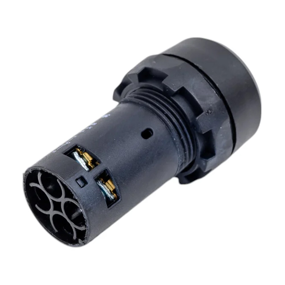 Фото Кнопка SB7-CW3462-24V(LED) d22мм, 1р красная TDM {SQ0746-0028} (1)