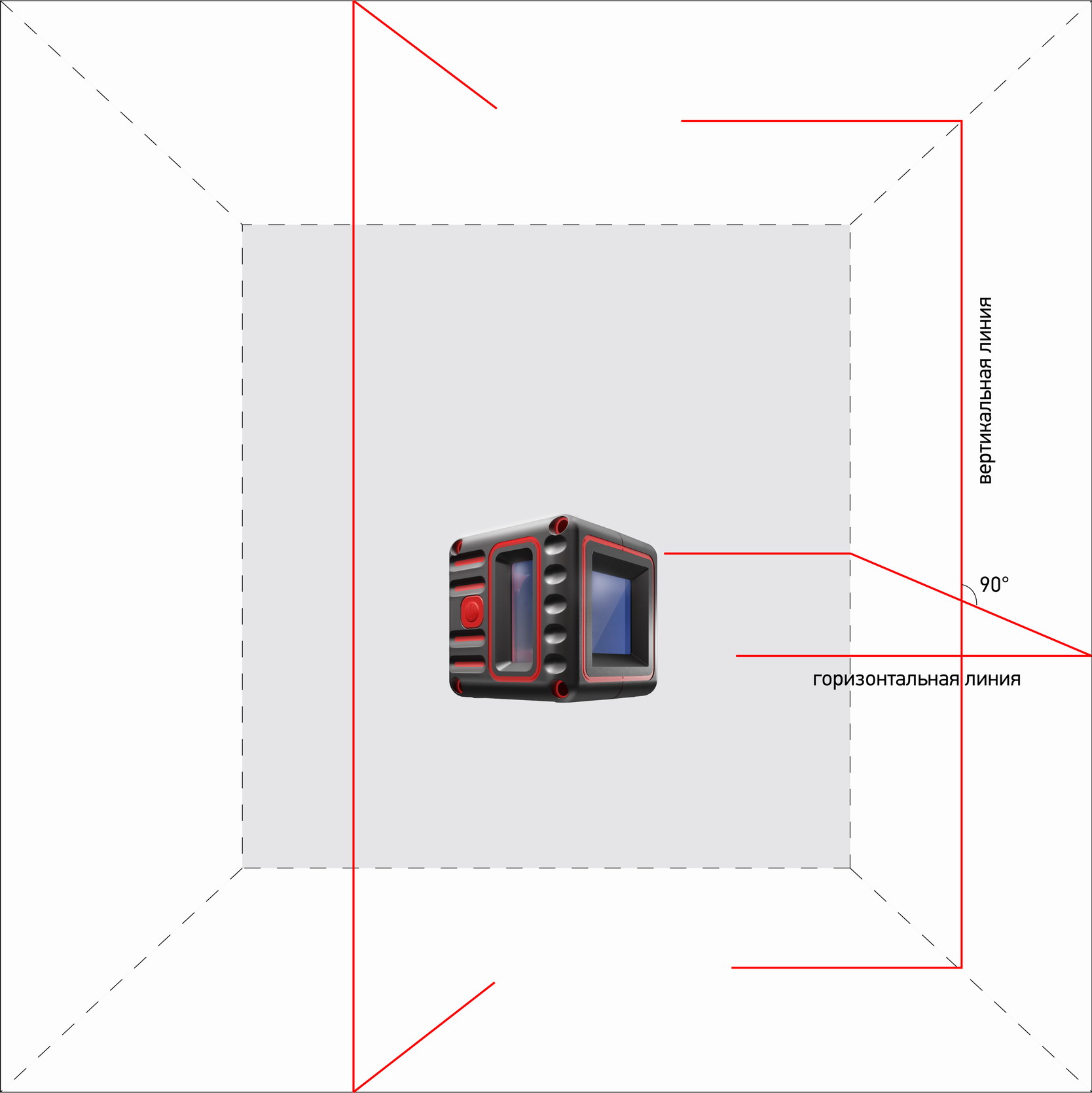Фото Лазерный уровень ADA Cube 3D Professional Edition {А00384} (2)