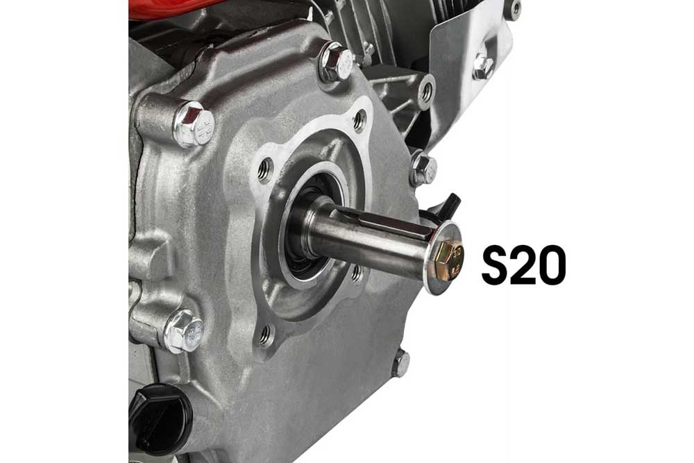 Фото Двигатель бензиновый 4Т DDE E650-S20 (6,5 л.с., 196 куб. см, к/вал 20 мм, шпонка) {792-872} (3)