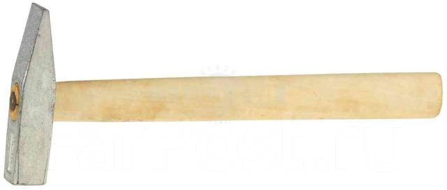 Фото НИЗ 400 г молоток слесарный с деревянной рукояткой {2000-04}