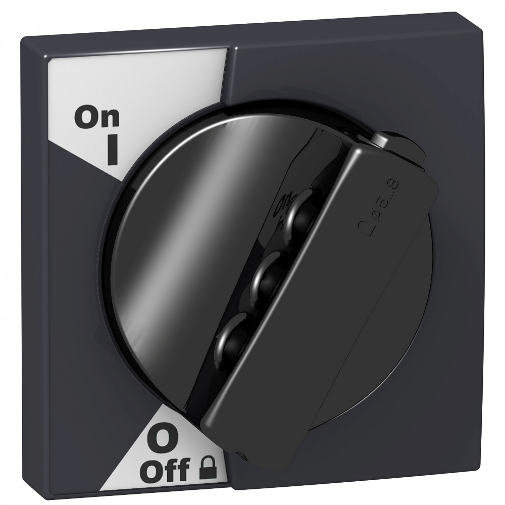 Фото Acti9 поворотная рукоятка черная с передаточным механизмом для iC60,iC60+Vigi {A9A27005}