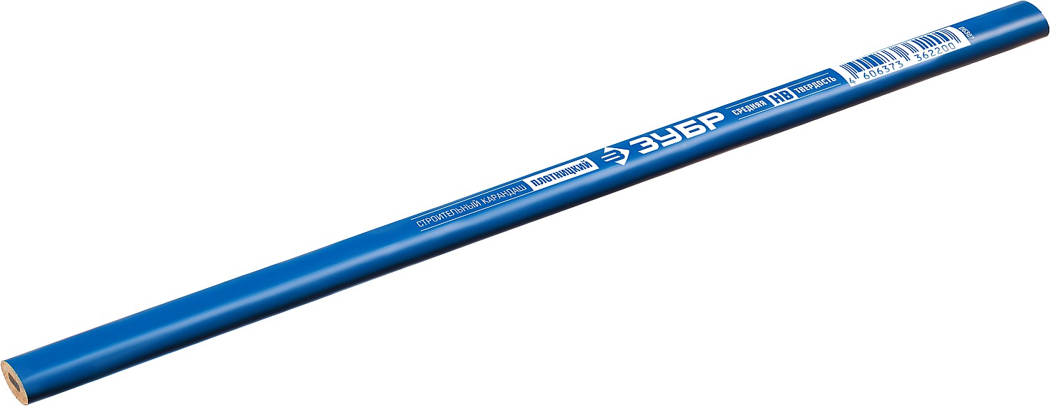 Фото ЗУБР П-СК Плотницкий строительный карандаш удлиненный 250 мм {06307}