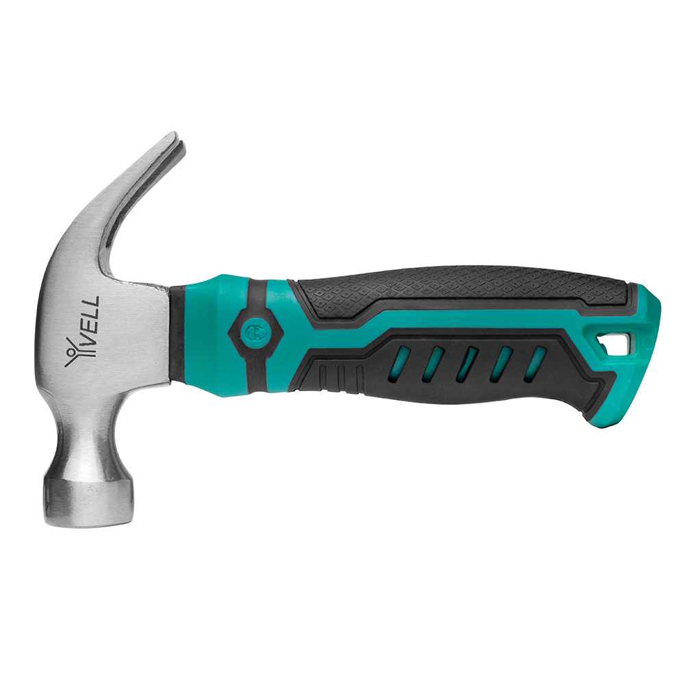 Фото Мини молоток-гвоздодер Vell, 250 грамм {V90360}