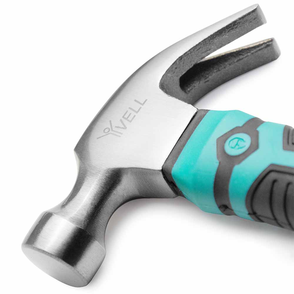 Фото Мини молоток-гвоздодер Vell, 250 грамм {V90360} (1)