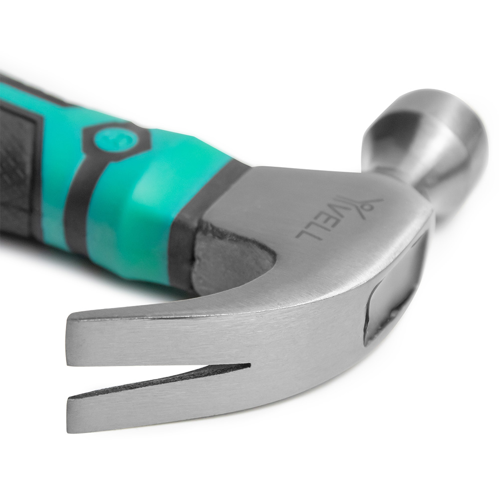 Фото Мини молоток-гвоздодер Vell, 250 грамм {V90360} (2)