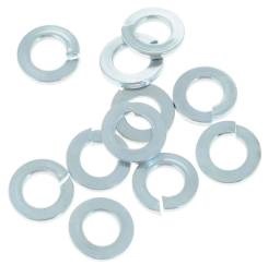 Фото Шайба пружинная DIN 127, 12 мм, 12 шт, оцинкованная, ЗУБР {4-303856-12} (1)