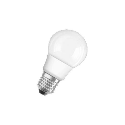 Фото Лампа светодиодная LED STAR CLASSIC A 40 5.5W/827 5.5Вт грушевидная 2700К тепл. бел. E27 470лм 220-240В матов. пласт. OSRAM 4052899971516
