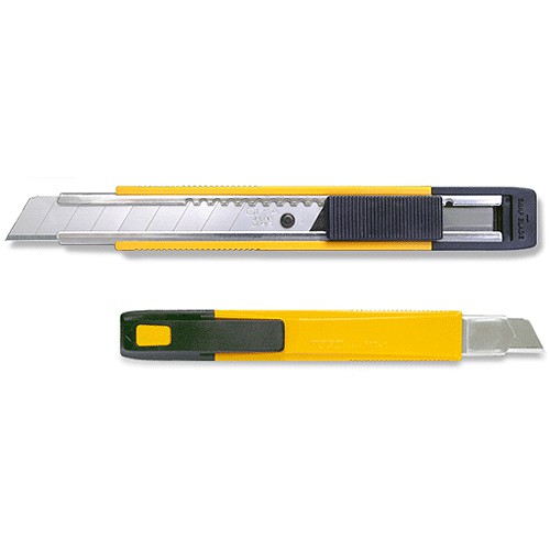 Фото Нож OLFA "AUTO LOCK" "Medium Tough Cutter" для работ средней тяжести, 12,5мм {OL-MT-1}