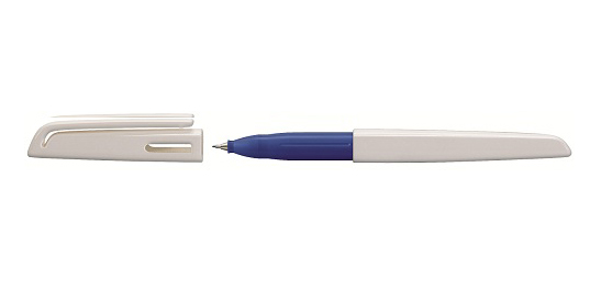 Фото Капиллярная ручка Edding Fineliner, мягкая зона захвата, сменный стержень, синие чернила, синий {E-1700#3variolin#Bla}