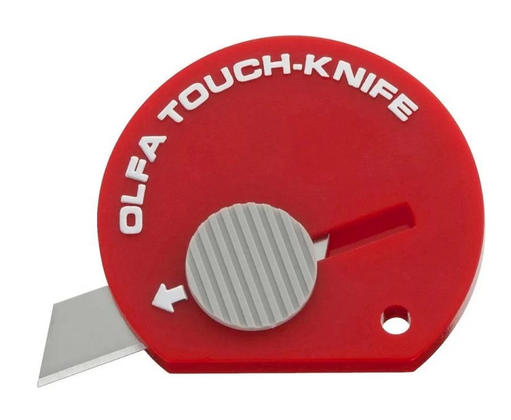 Фото Компактный нож с нержавеющим лезвием OLFA TOUCH-KNIFE {OL-TK-4} (1)