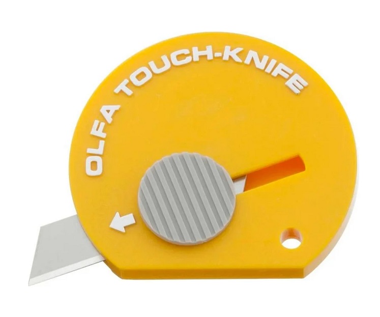 Фото Компактный нож с нержавеющим лезвием OLFA TOUCH-KNIFE {OL-TK-4} (3)
