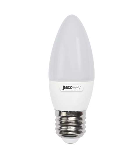 Фото Лампа светодиодная PLED-SP C37 7Вт свеча 3000К тепл. бел. E27 530лм 230В JazzWay {1027825-2;4690601027825}