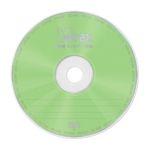 Фото Диск DVD-RW Mirex 4.7 Gb, 4x, Shrink (50), (50/500) 207931 {UL130032A4T}