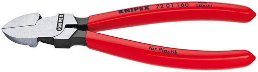 Фото Бокорезы для пластмассы Knipex, 160 мм {KN-7201160}