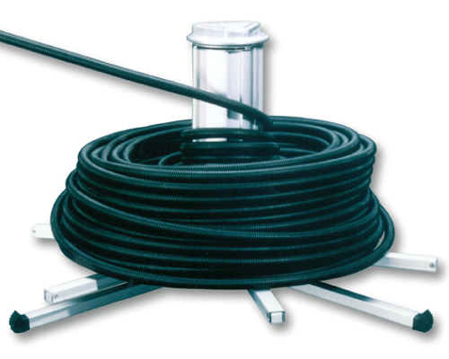 Фото Портативное устройство Uniroller-100-XL для размотки кабеля в больших бухтах (раздвигаемый сердечник, для внутр. диаметр бухты >150мм) {rol90221}