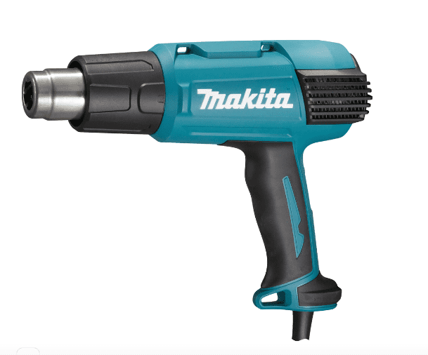 Фото Строительный фен MAKITA HG6530V (2000 Вт, 50-650*C, 280-550л/мин, 0,6кг, 4 насадки,кейс) (HG6530VK)