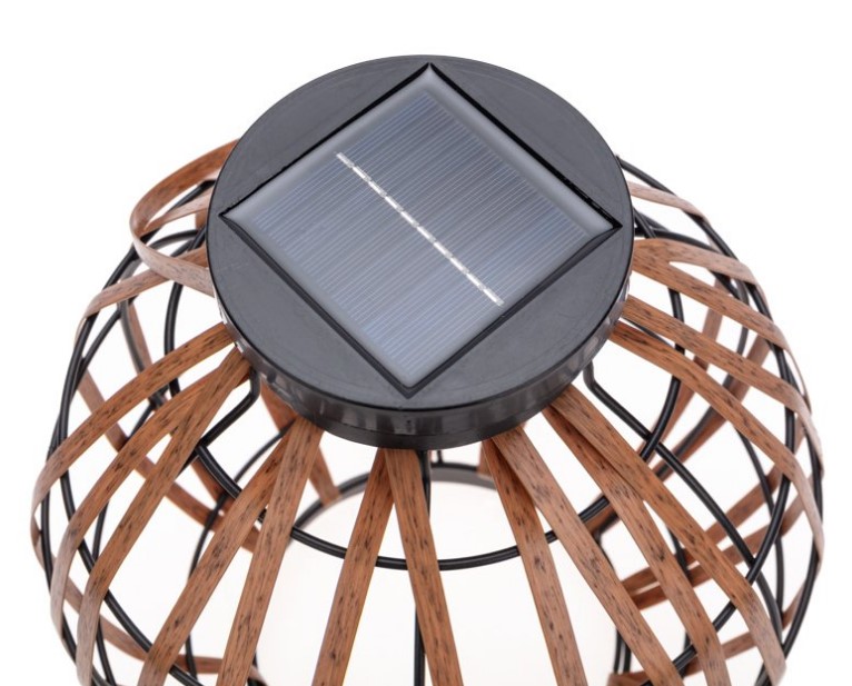 Фото Светильник садовый Бамбук, 29см, 3000К, встроенный аккумулятор, солнечная панель, коллекция Бали REXANT {602-2411} (4)