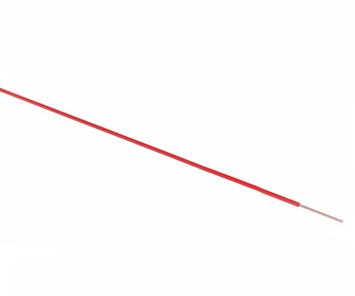 Фото Провод питания ПГВА 1 х 0.75 мм², Rexant, красный (бухта, 100 м) {01-6504}