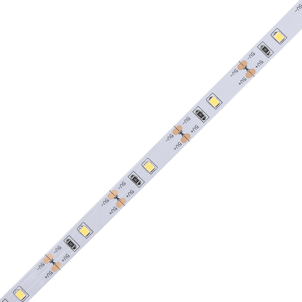 Фото Умная подсветка SMD2835-30LED/m-IP20-5В-2,4Вт-6000К(1 м), датчик движ., 4хААА, TDM {SQ0331-0500} (1)